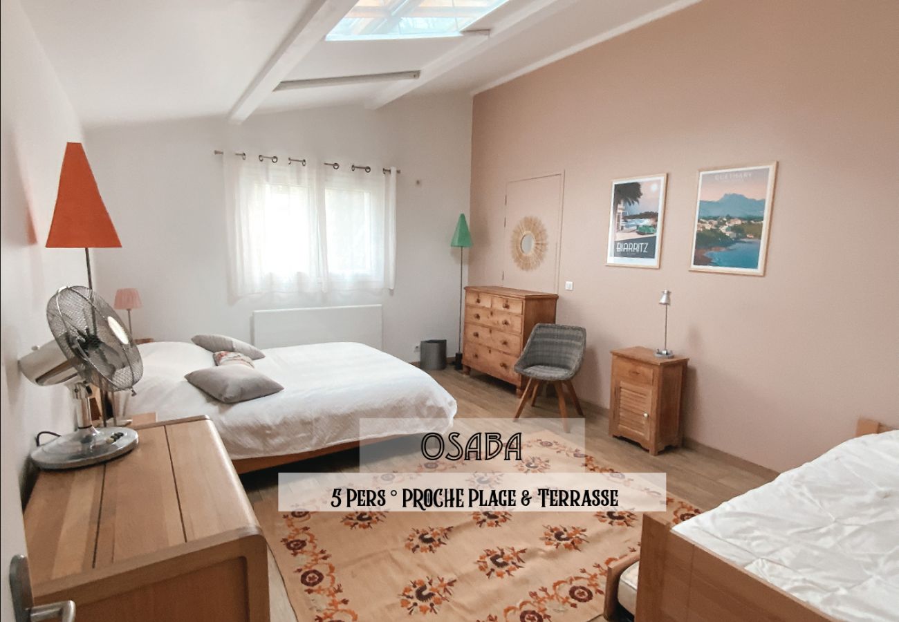 Apartment in Biarritz - OSABA One bedroom terrace & ocean