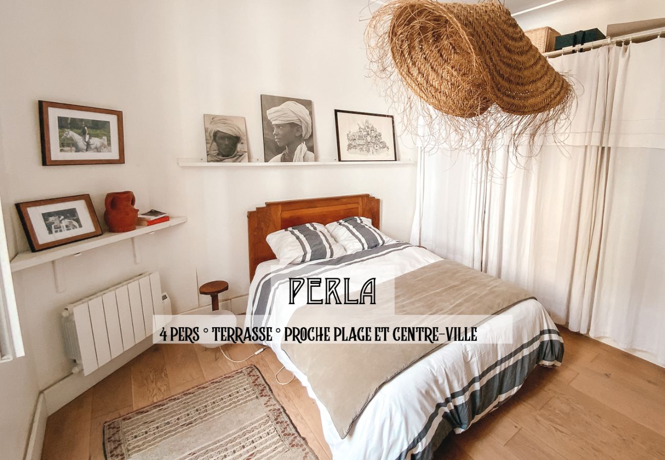 Apartment in Biarritz - LA PERLA💍 4 people, terrace, in the center & beach