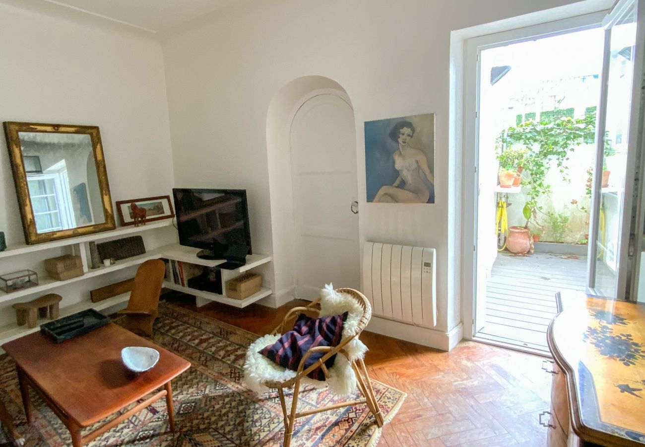 Apartamento en Biarritz - LA PERLA💍 4 personas, terraza, en el centro y playa