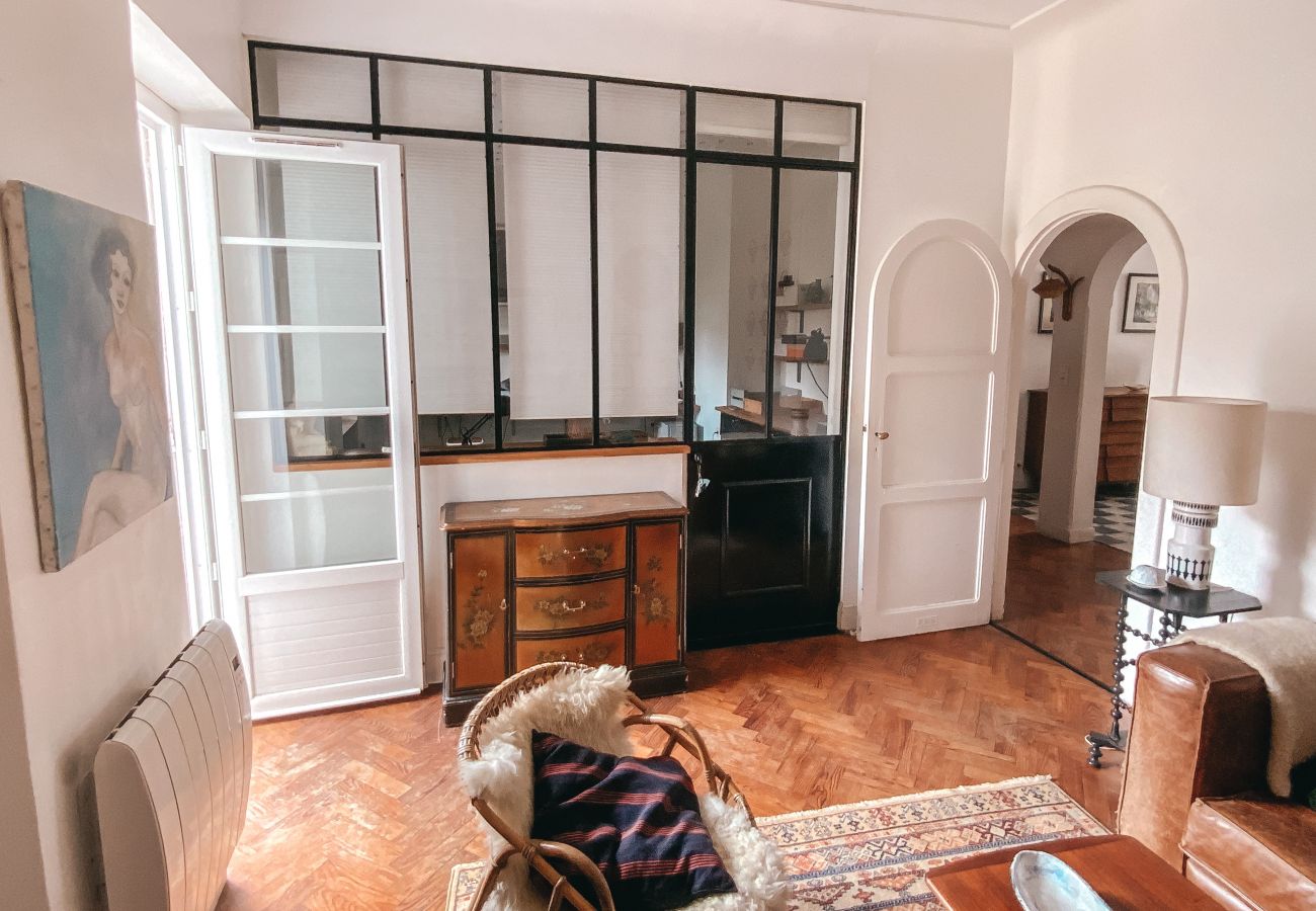 Apartamento en Biarritz - LA PERLA💍 4 personas, terraza, en el centro y playa